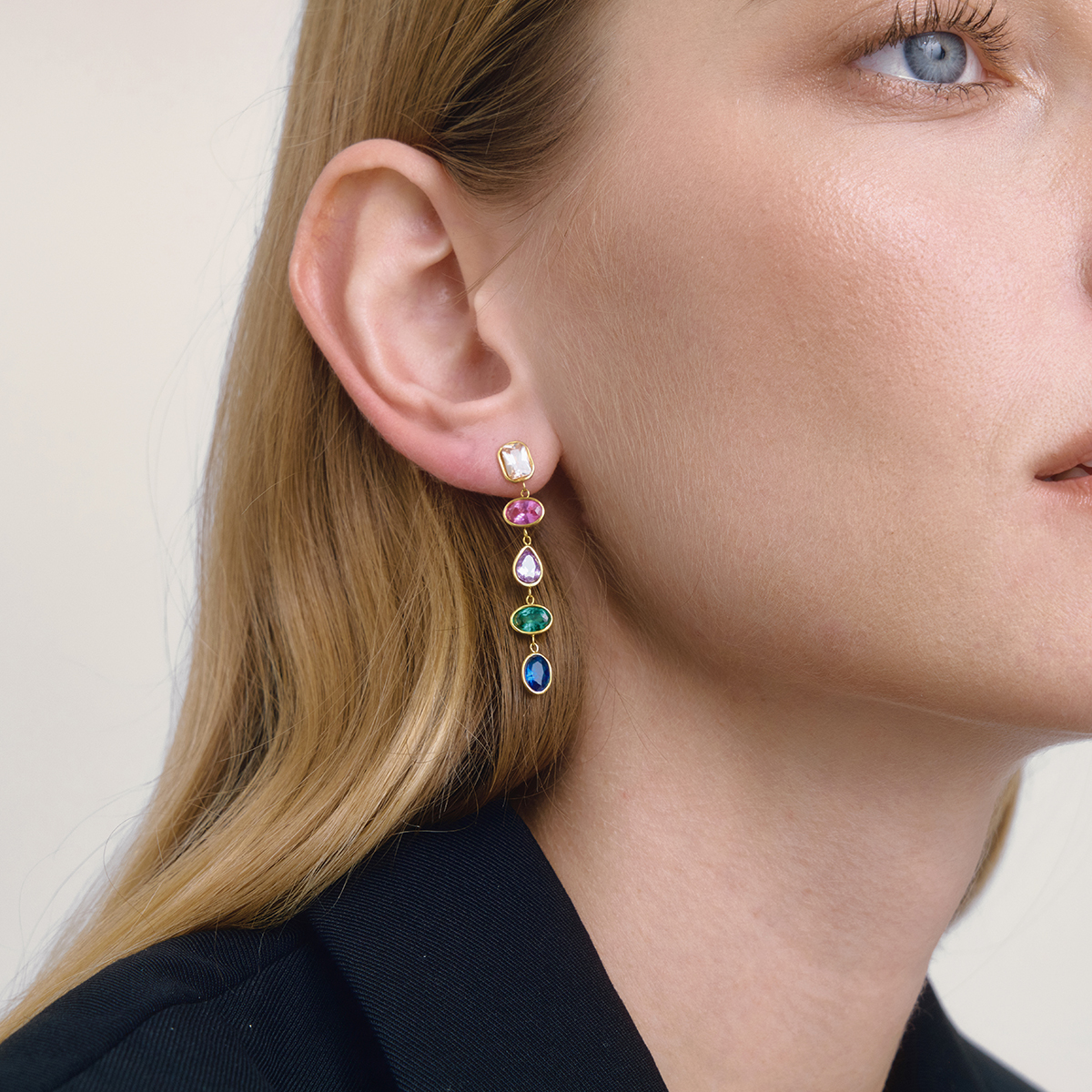 Céleste Earrings Gratienne 18K Gold - 3