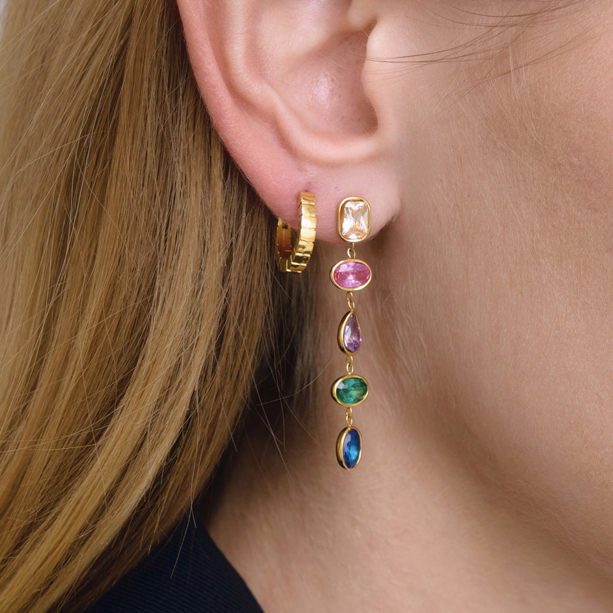 Céleste Earrings Gratienne 18K Gold - 10