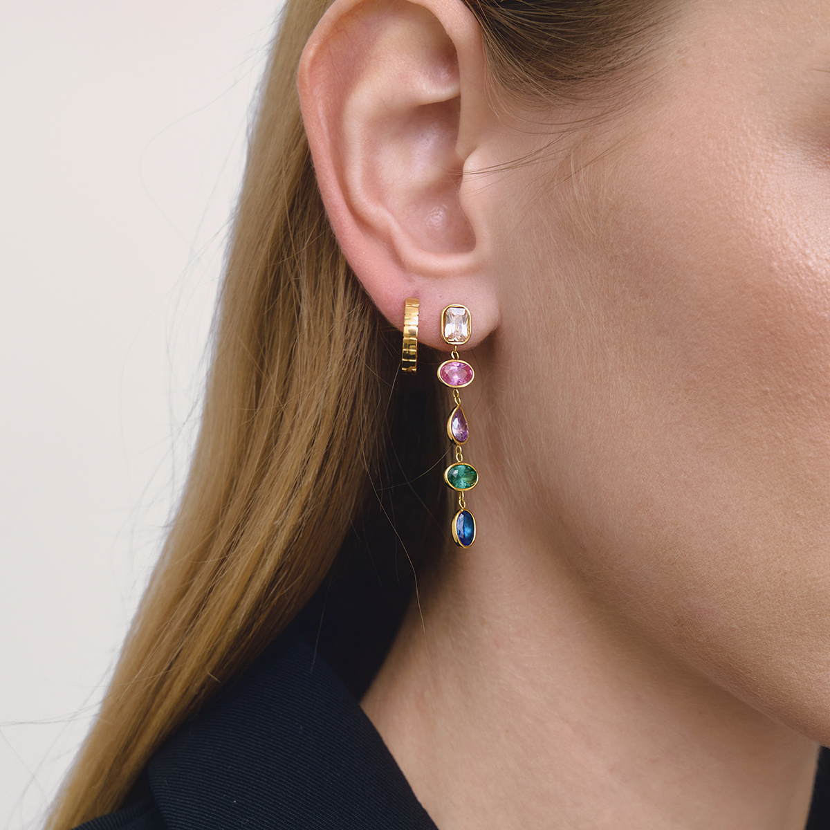 Céleste Earrings Gratienne 18K Gold - 5