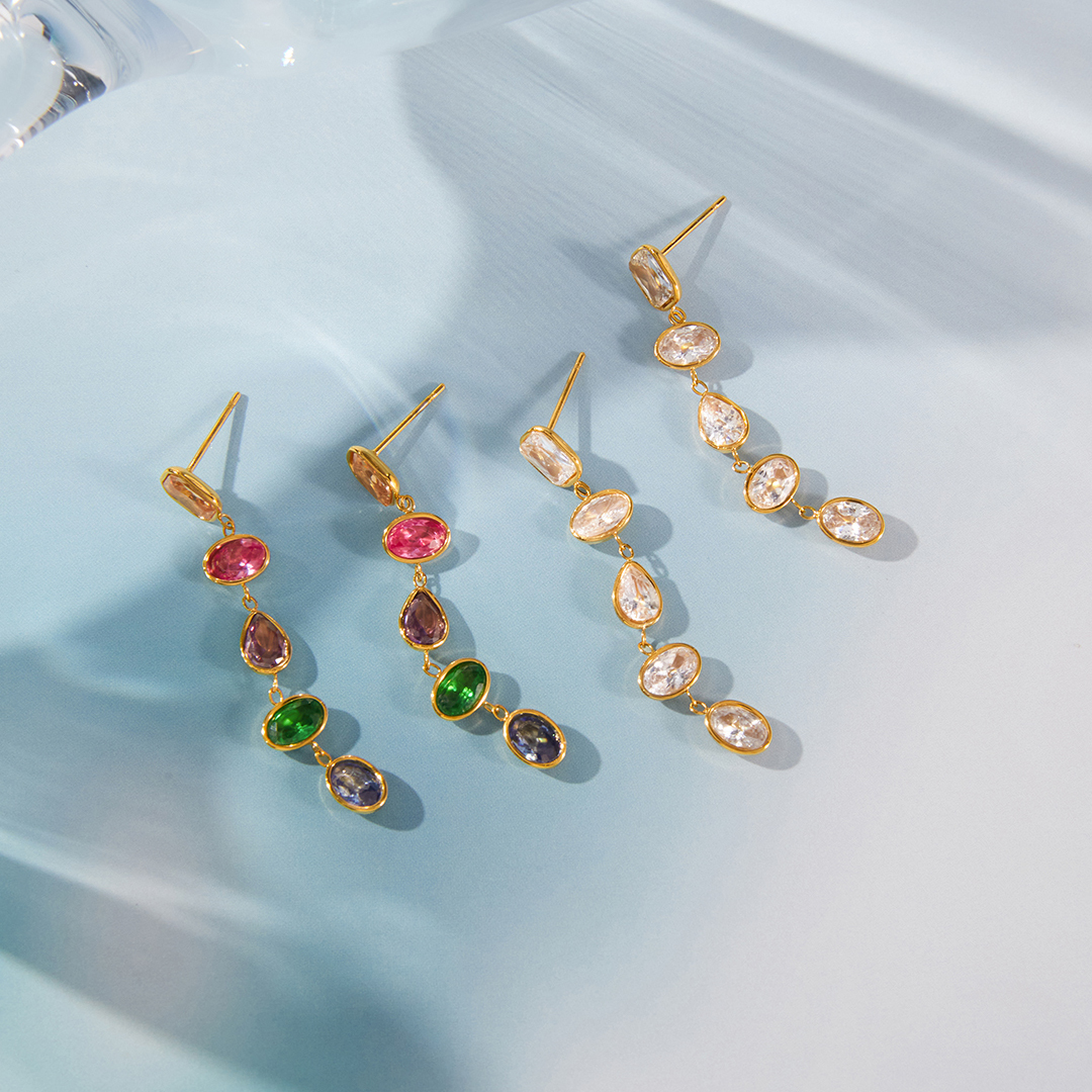 Céleste Earrings Héloisine 18K Gold - 3