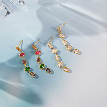 Céleste Earrings Héloisine 18K Gold