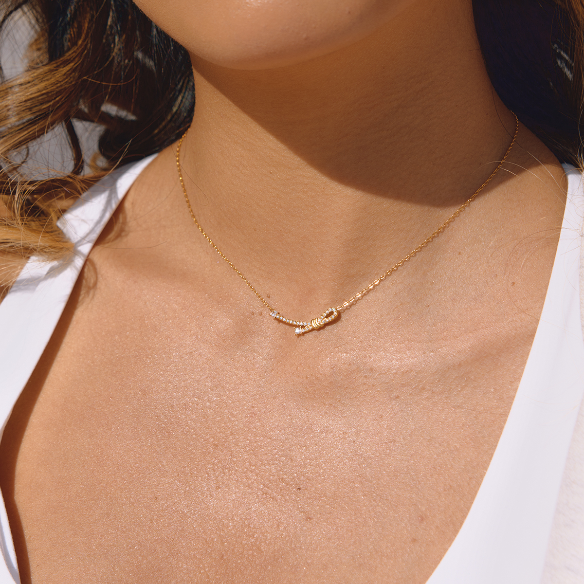 Céleste Necklace Irénilde 18K Gold - 12