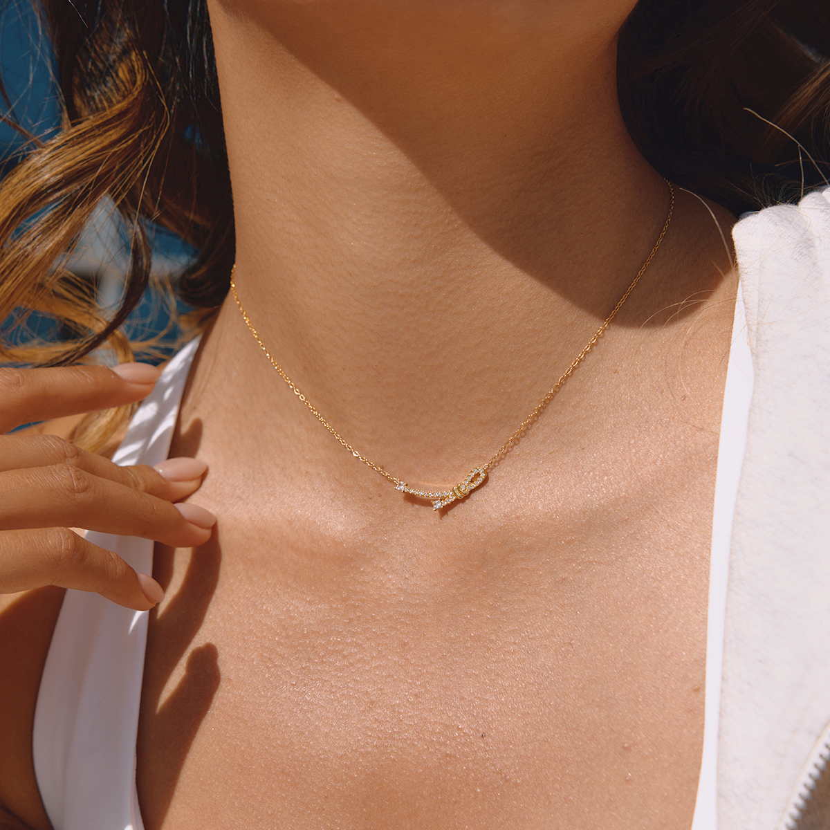 Céleste Necklace Irénilde 18K Gold - 14