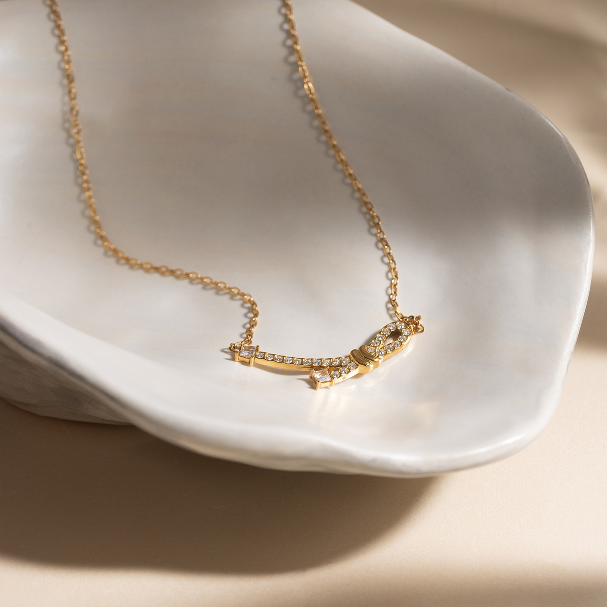 Céleste Necklace Irénilde 18K Gold - 3