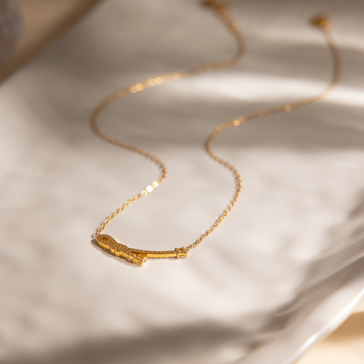 Céleste Necklace Irénilde 18K Gold - 4