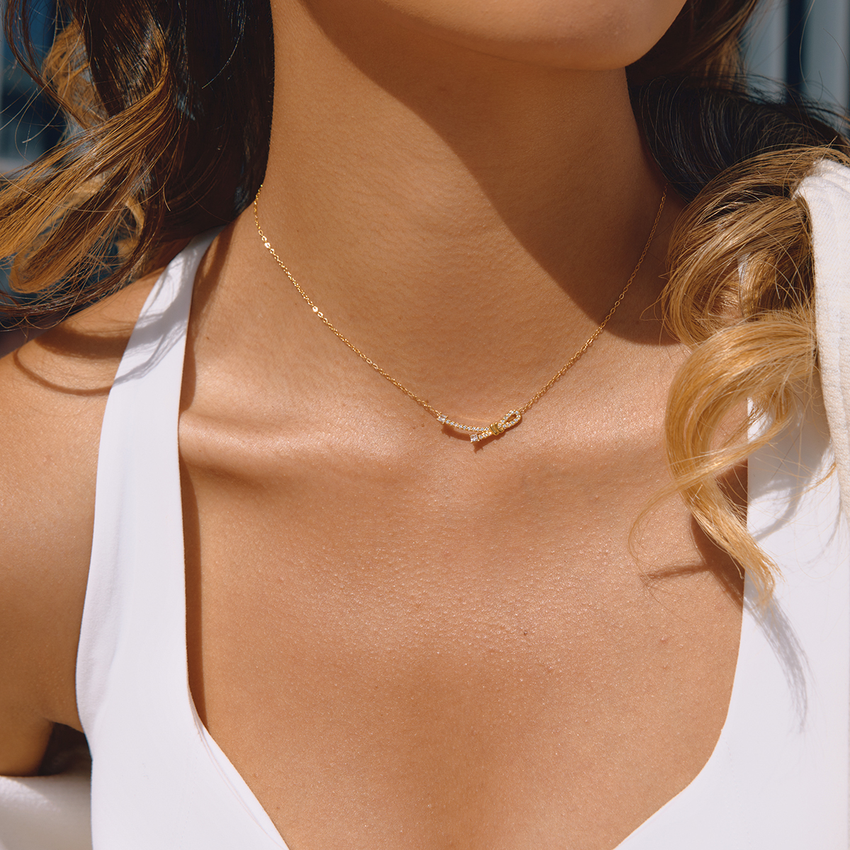 Céleste Necklace Irénilde 18K Gold - 8