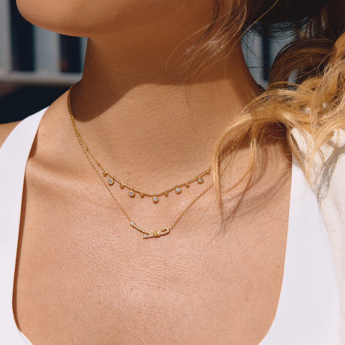 Céleste Necklace Irénilde 18K Gold - 9