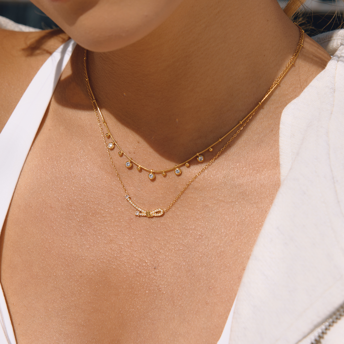 Céleste Necklace Irénilde 18K Gold - 10