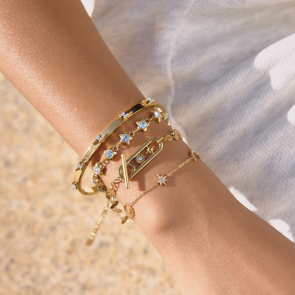 Céleste Bracelet Judeline 18K Gold - 9