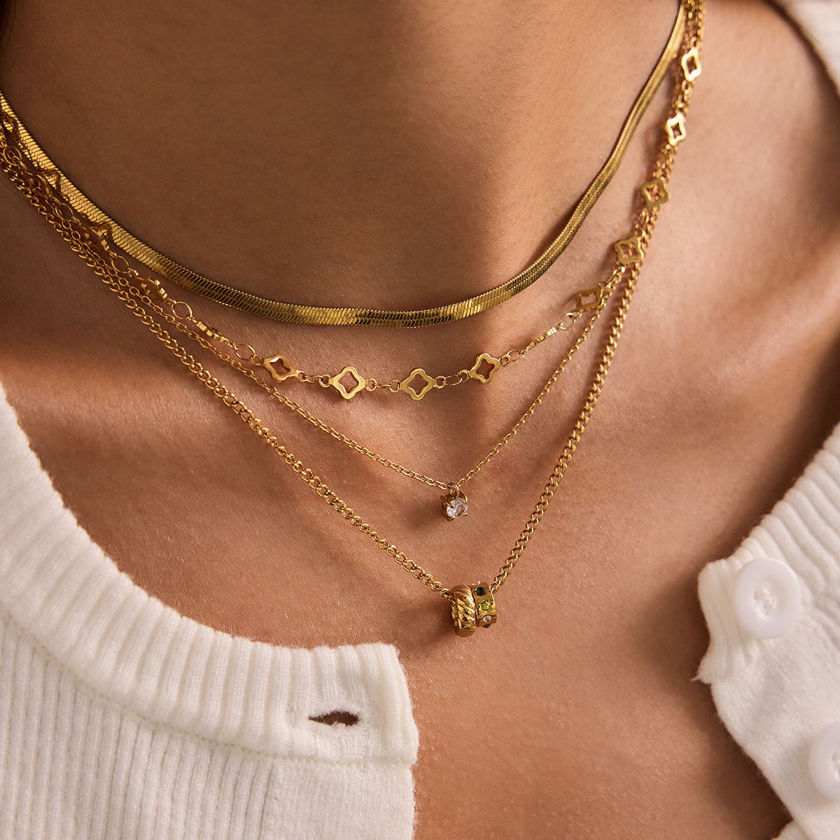 Céleste Necklace Kallistine 18K Gold - 5