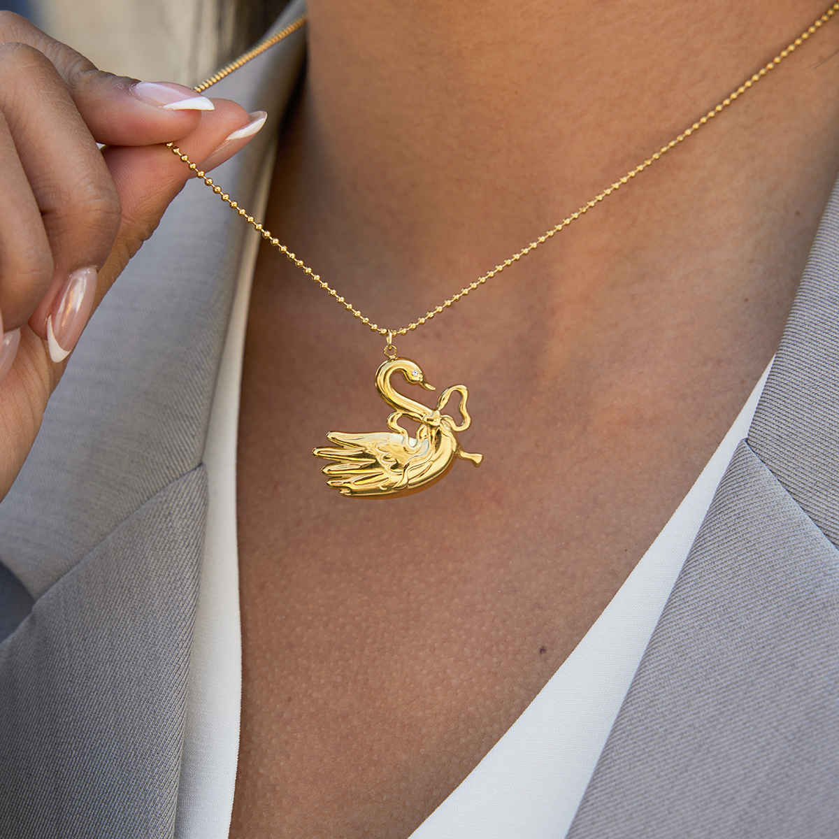 Céleste Necklace Lunéline 18K Gold - 6