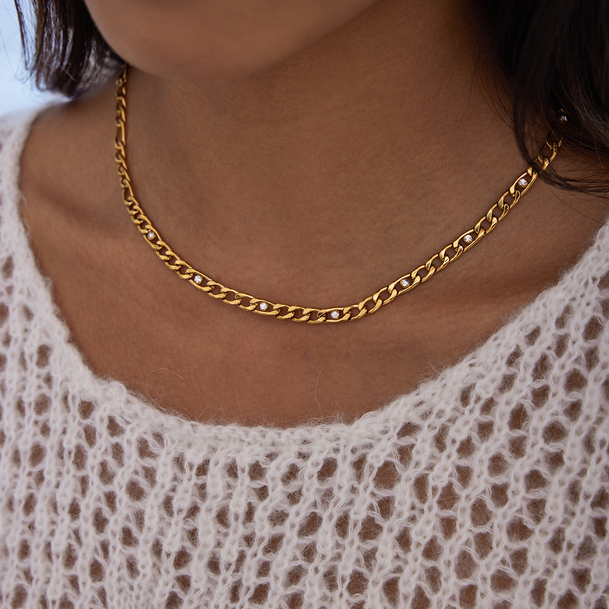 Céleste Necklace Néomérie 18K Gold - 5