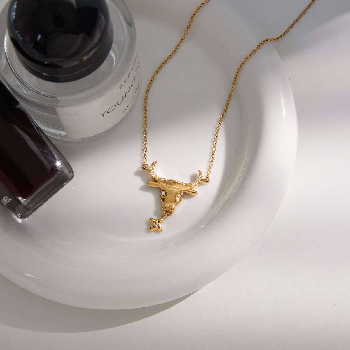 Céleste Necklace Orsélia 18K Gold - 3