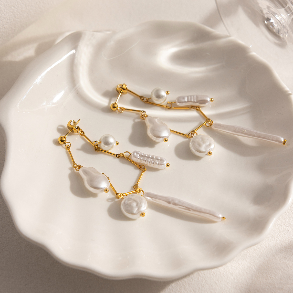 Céleste Earrings Philisande 18K Gold - 4