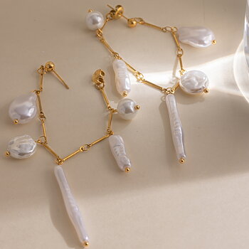 Céleste Earrings Philisande 18K Gold