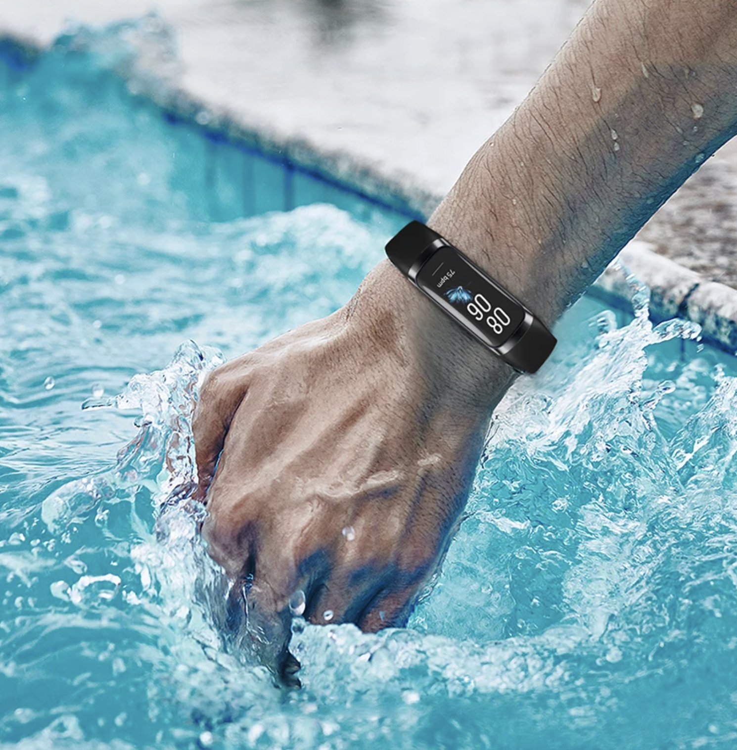 Philippe Palmer Fitness Bracelet LP81 AMOLED Purple - 12