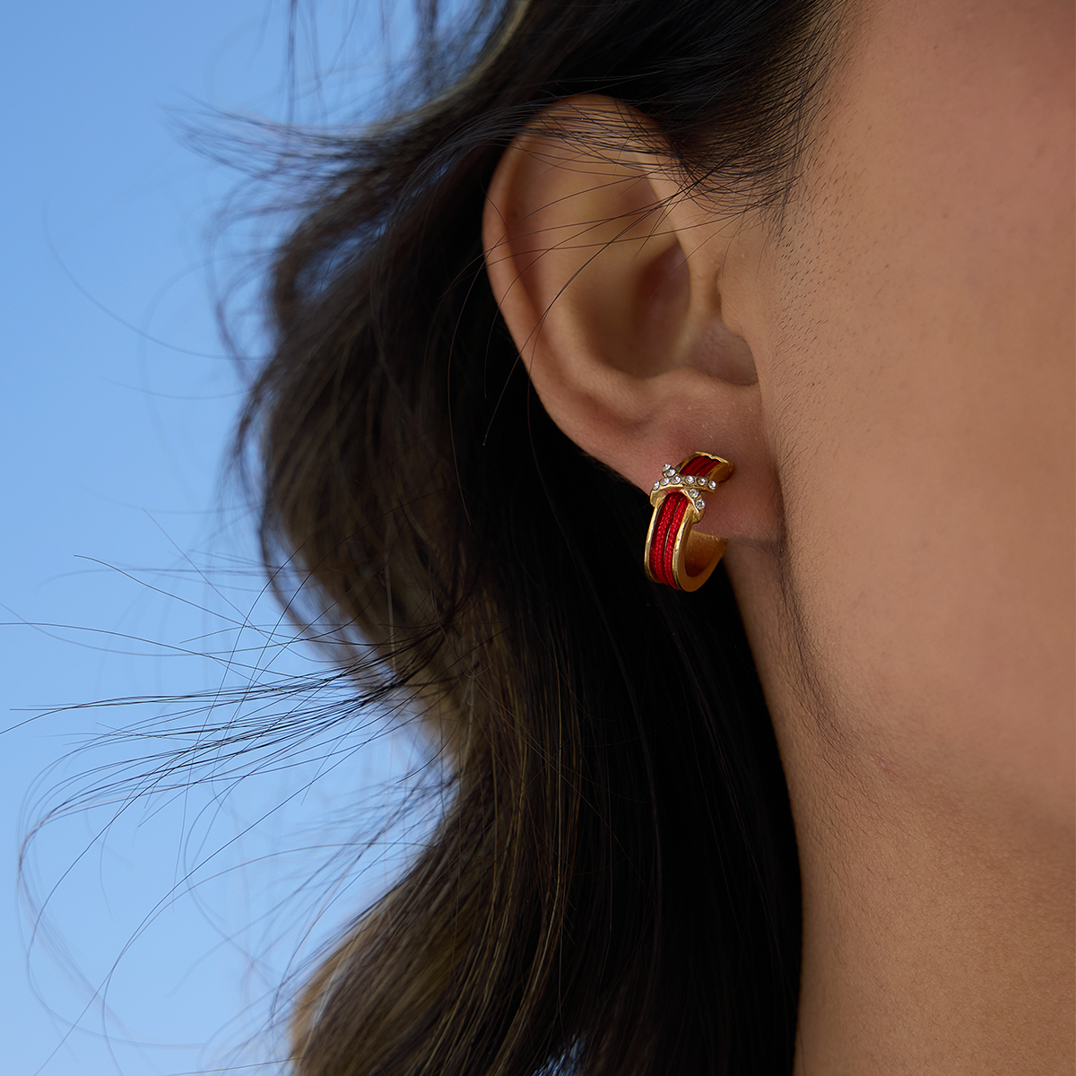 Céleste Earrings Rominelle 18K Gold - 6