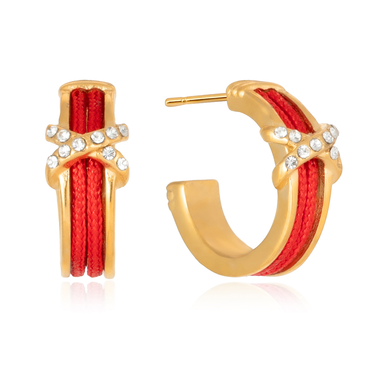 Céleste Earrings Rominelle 18K Gold - 4