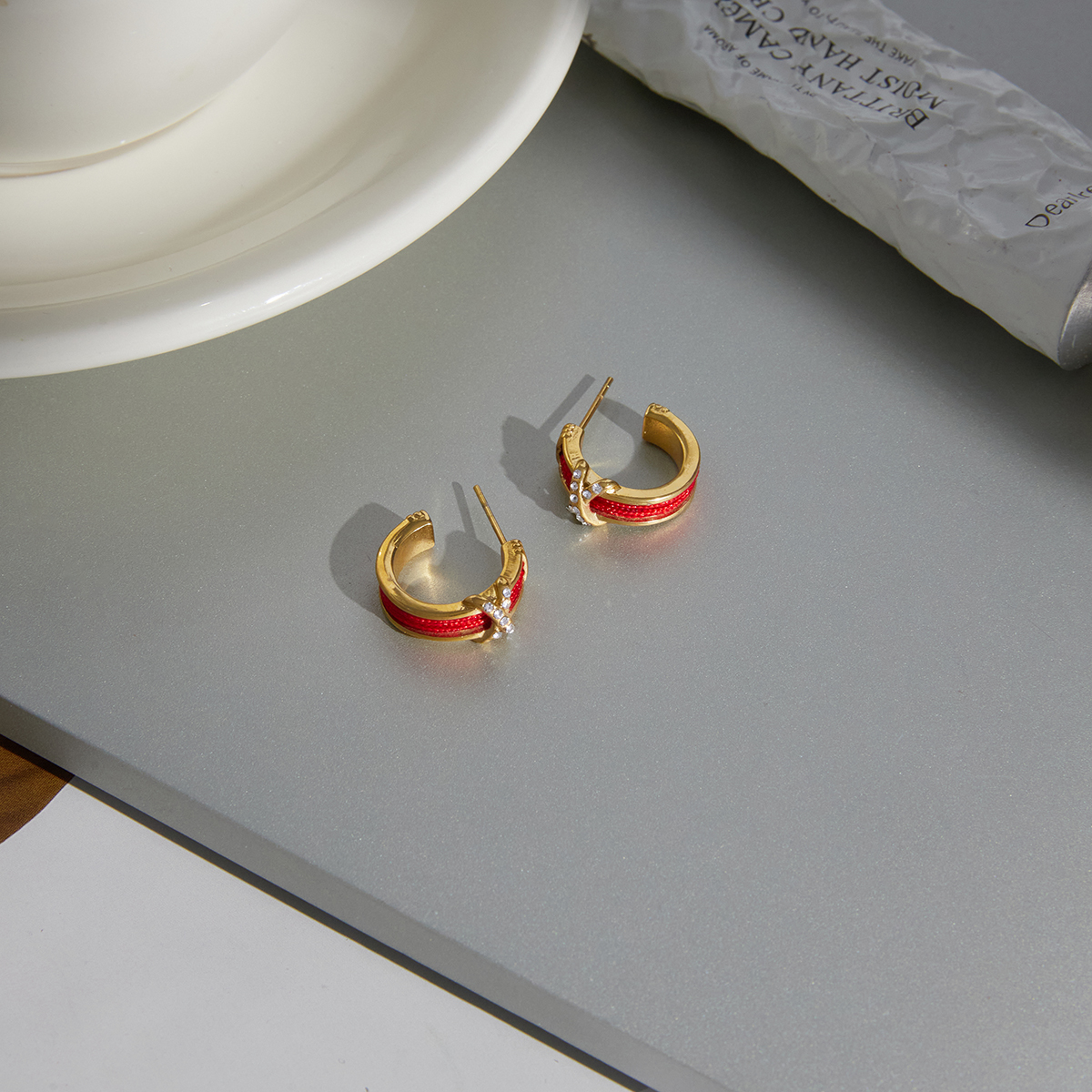 Céleste Earrings Rominelle 18K Gold - 2