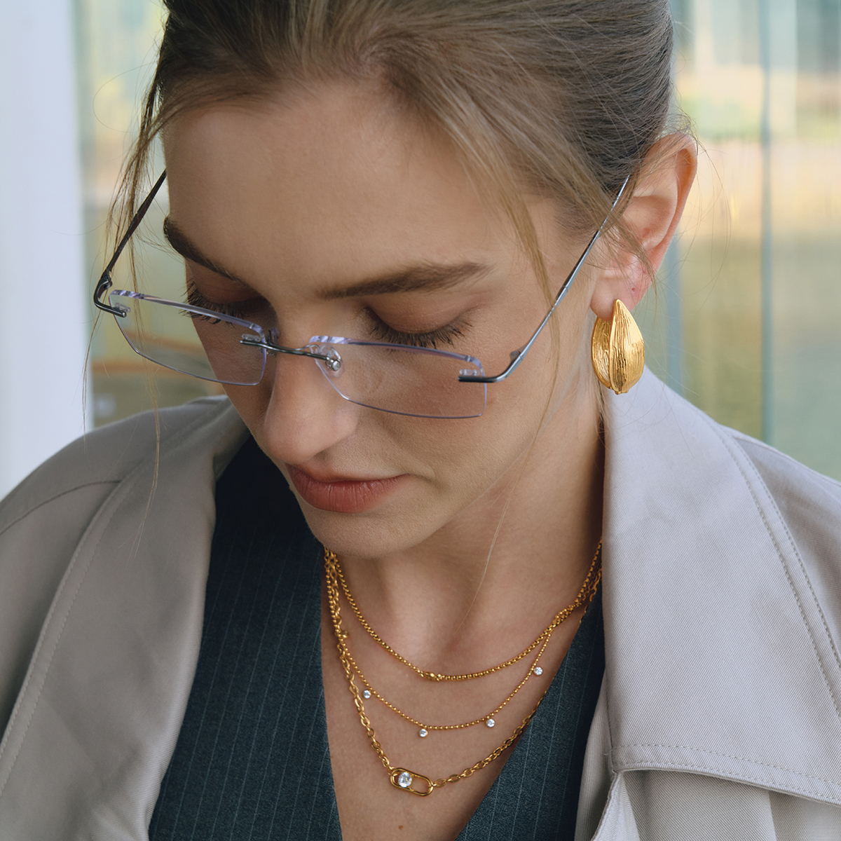 Céleste Necklace Udalie 18K Gold - 20