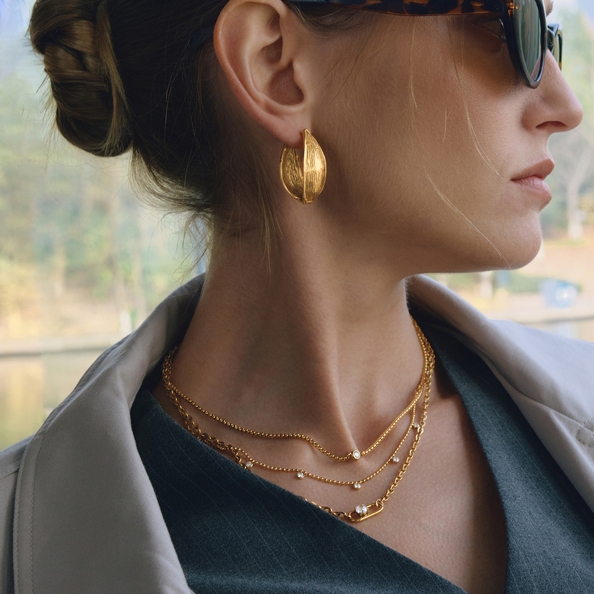 Céleste Necklace Udalie 18K Gold - 12