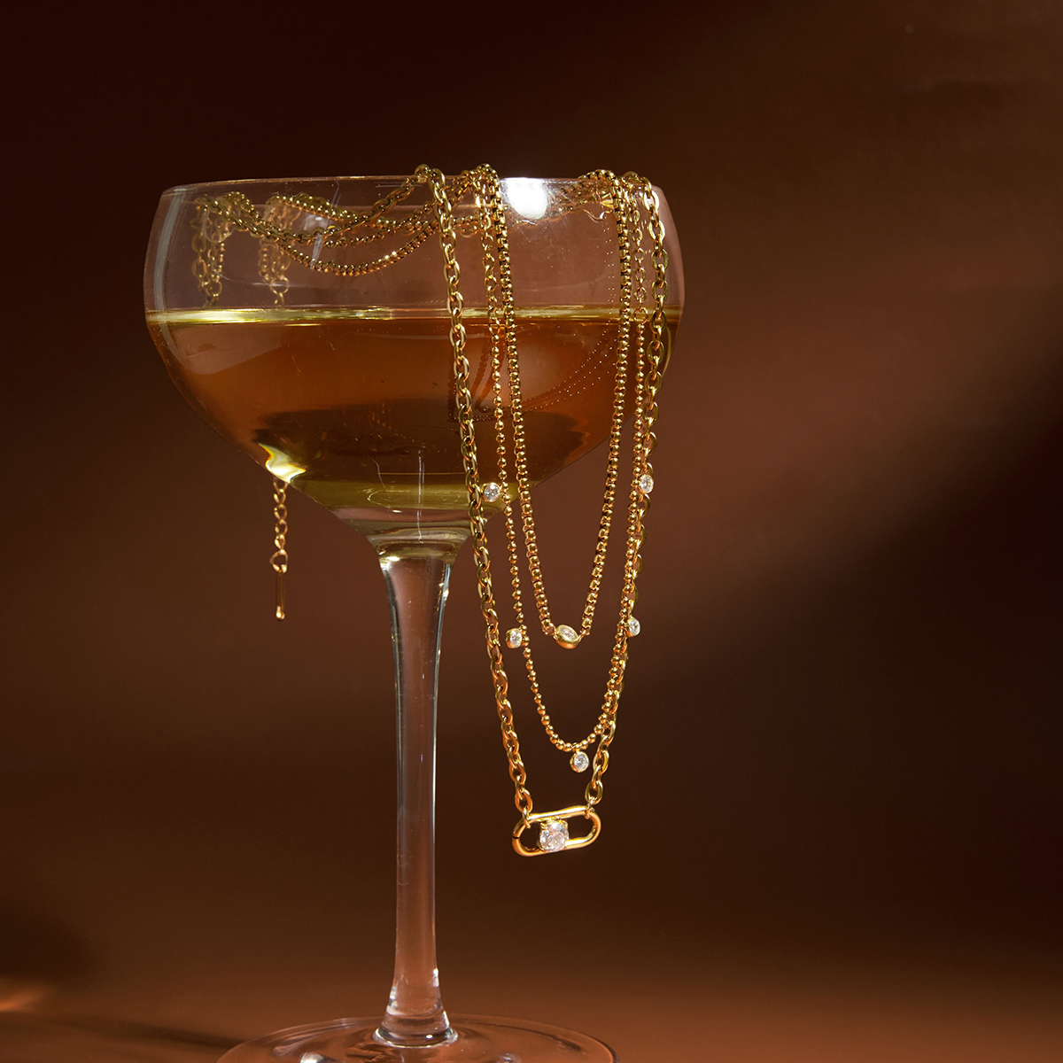 Céleste Necklace Udalie 18K Gold - 3