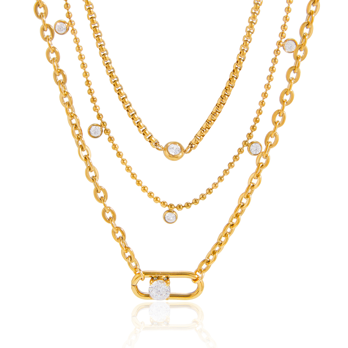 Céleste Necklace Udalie 18K Gold - 4