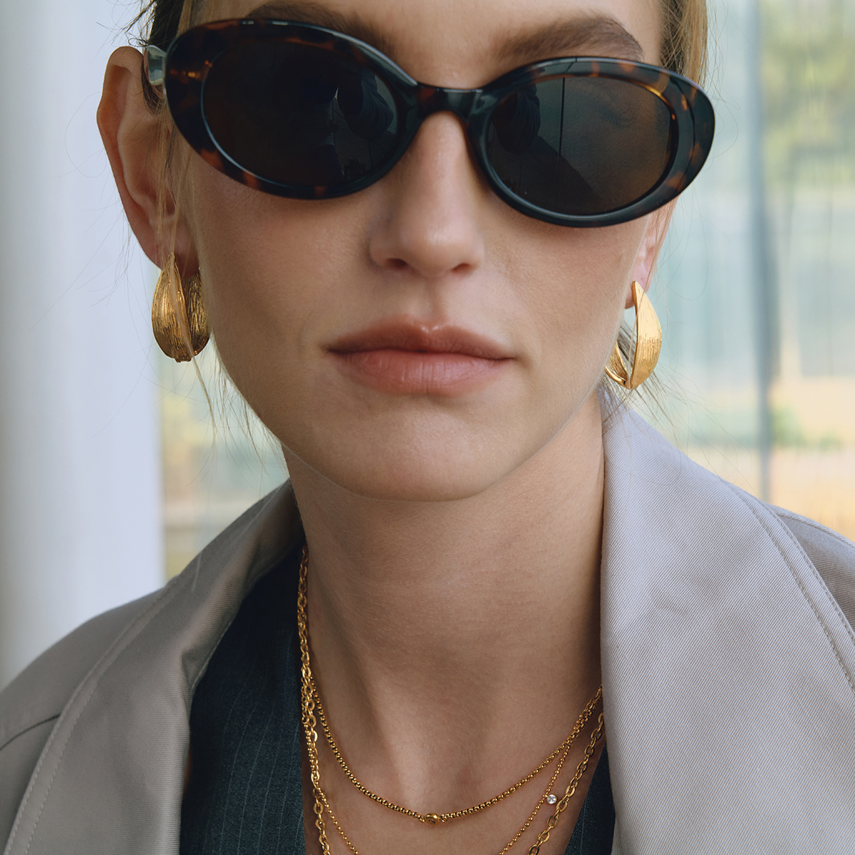Céleste Earrings Viridienne 18K Gold - 5
