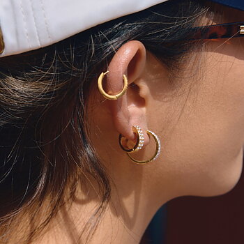 Céleste Earrings Xaviélia 18K Gold