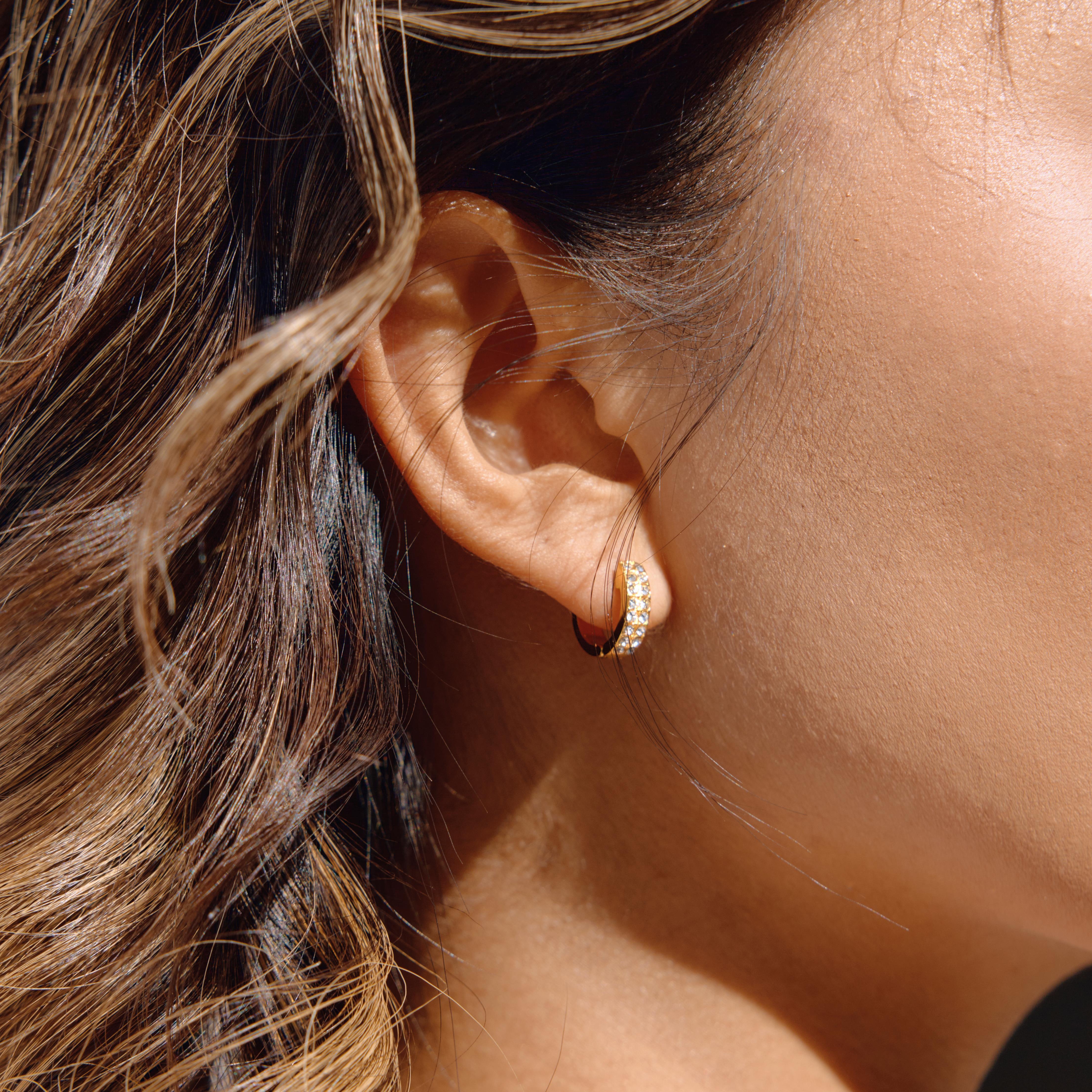 Céleste Earrings Xaviélia 18K Gold - 6