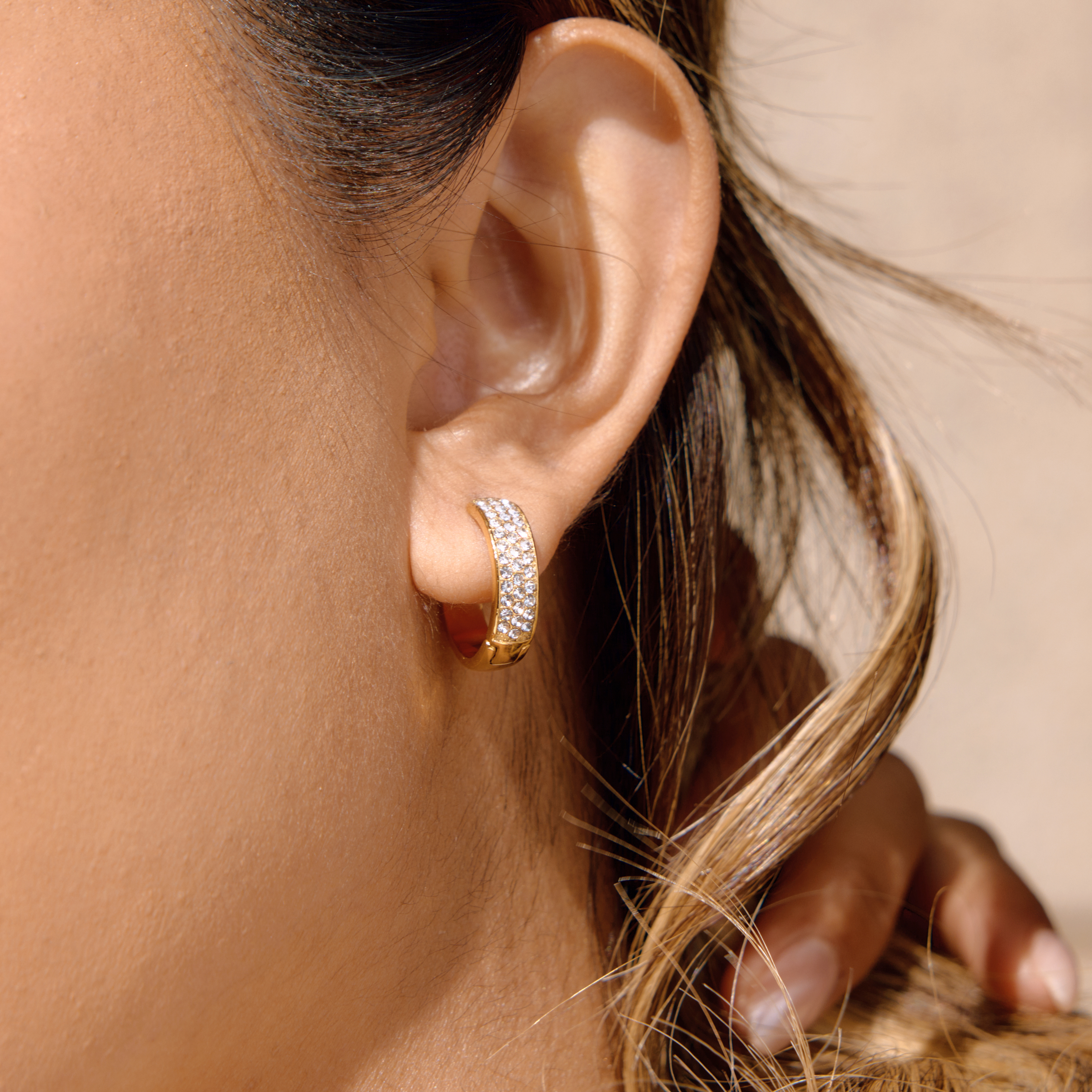Céleste Earrings Xaviélia 18K Gold - 8