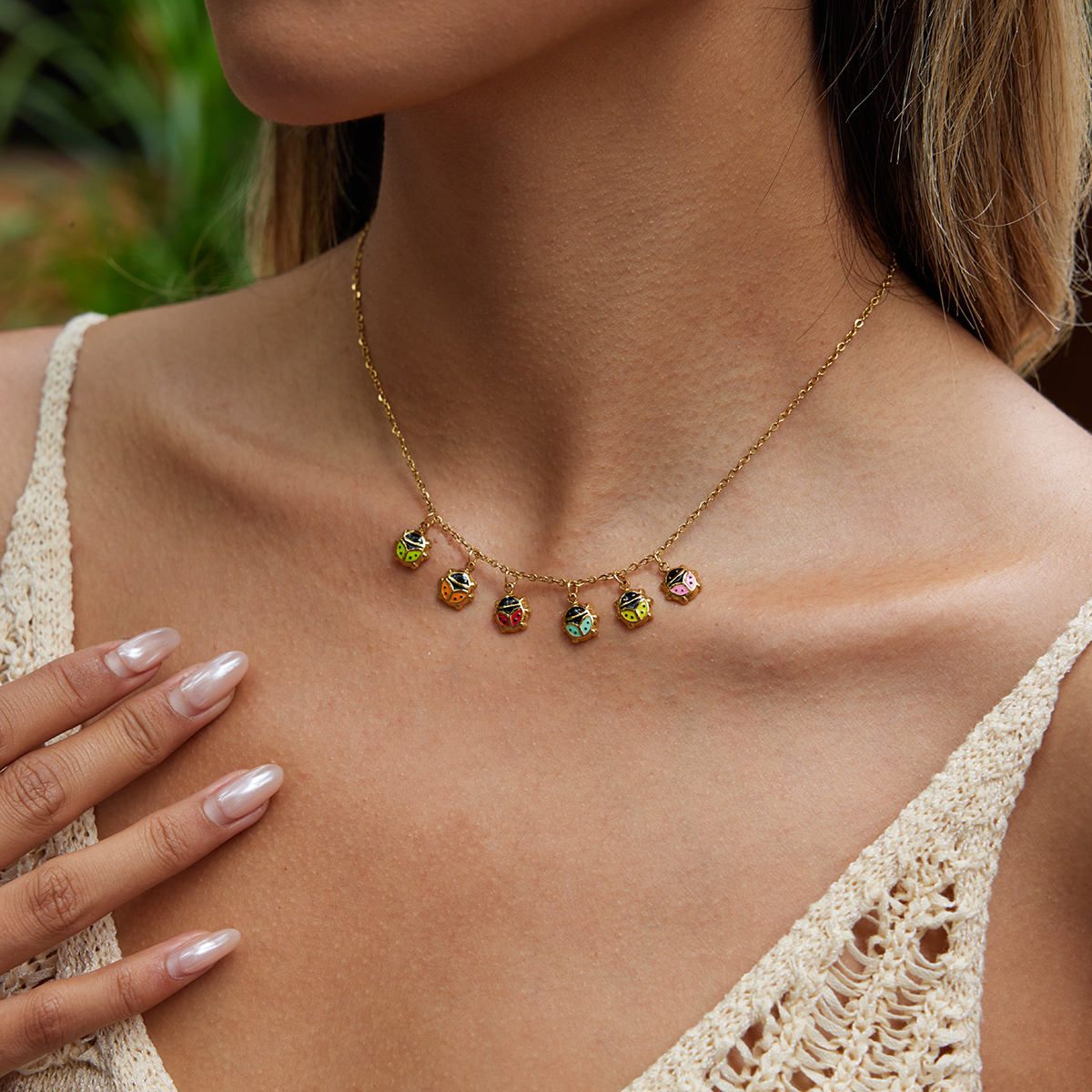 Céleste Necklace Ysambre 18K Gold - 11
