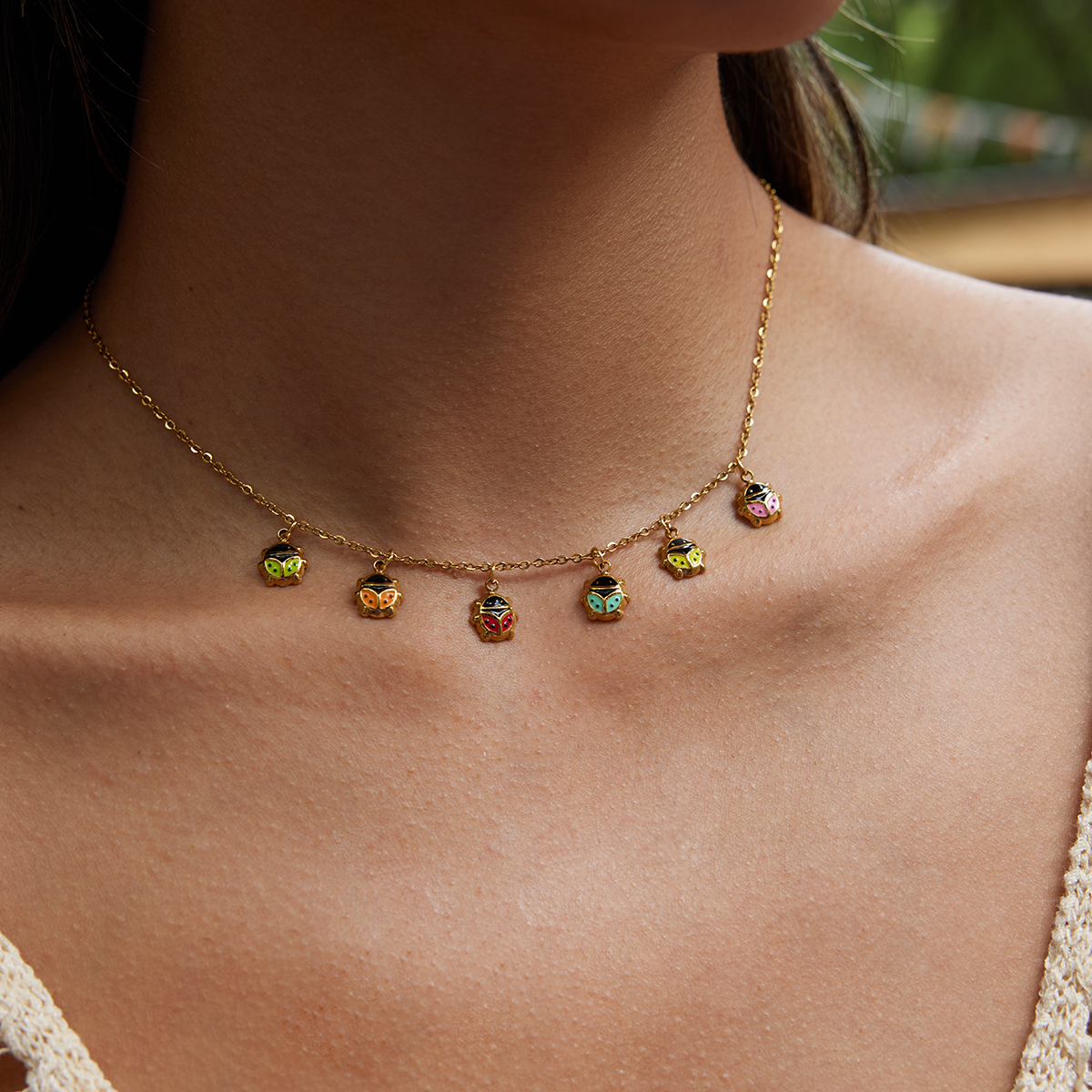 Céleste Necklace Ysambre 18K Gold - 9