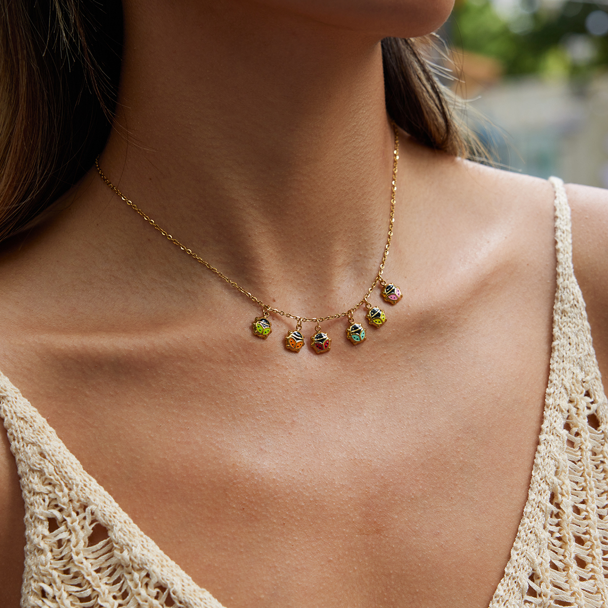 Céleste Necklace Ysambre 18K Gold - 7