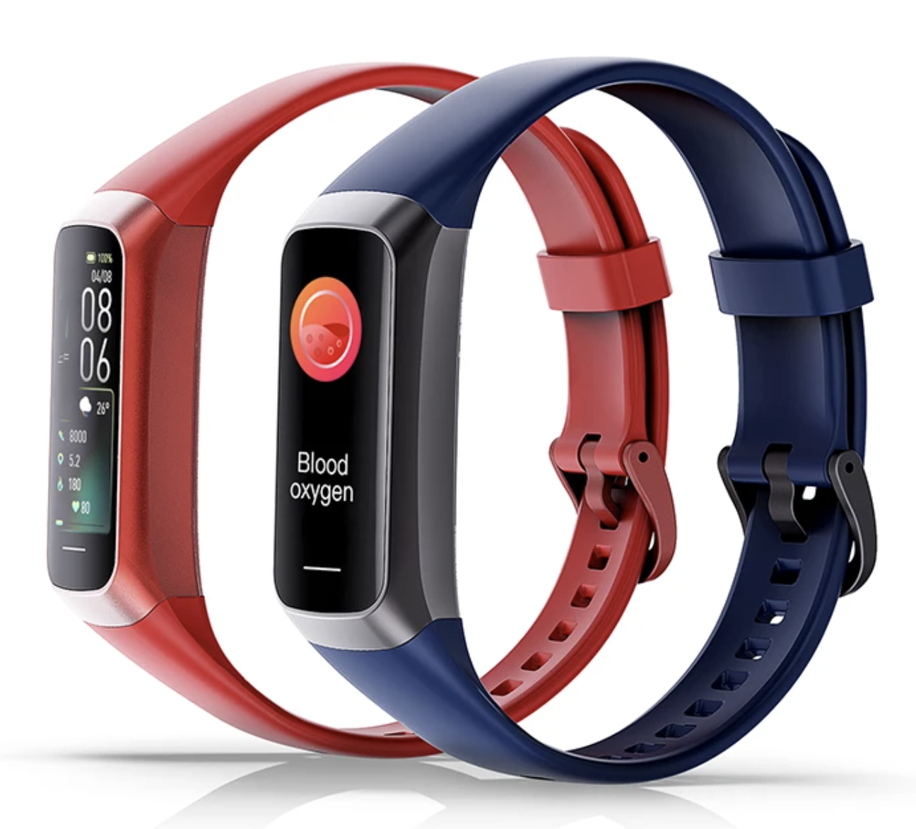Philippe Palmer Fitness Bracelet LP81 AMOLED Grey - 9