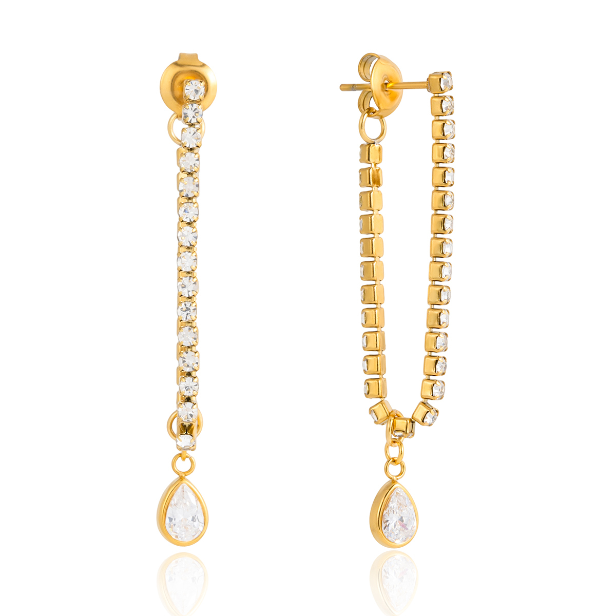 Céleste Earrings Basiléa 18K Gold - 10