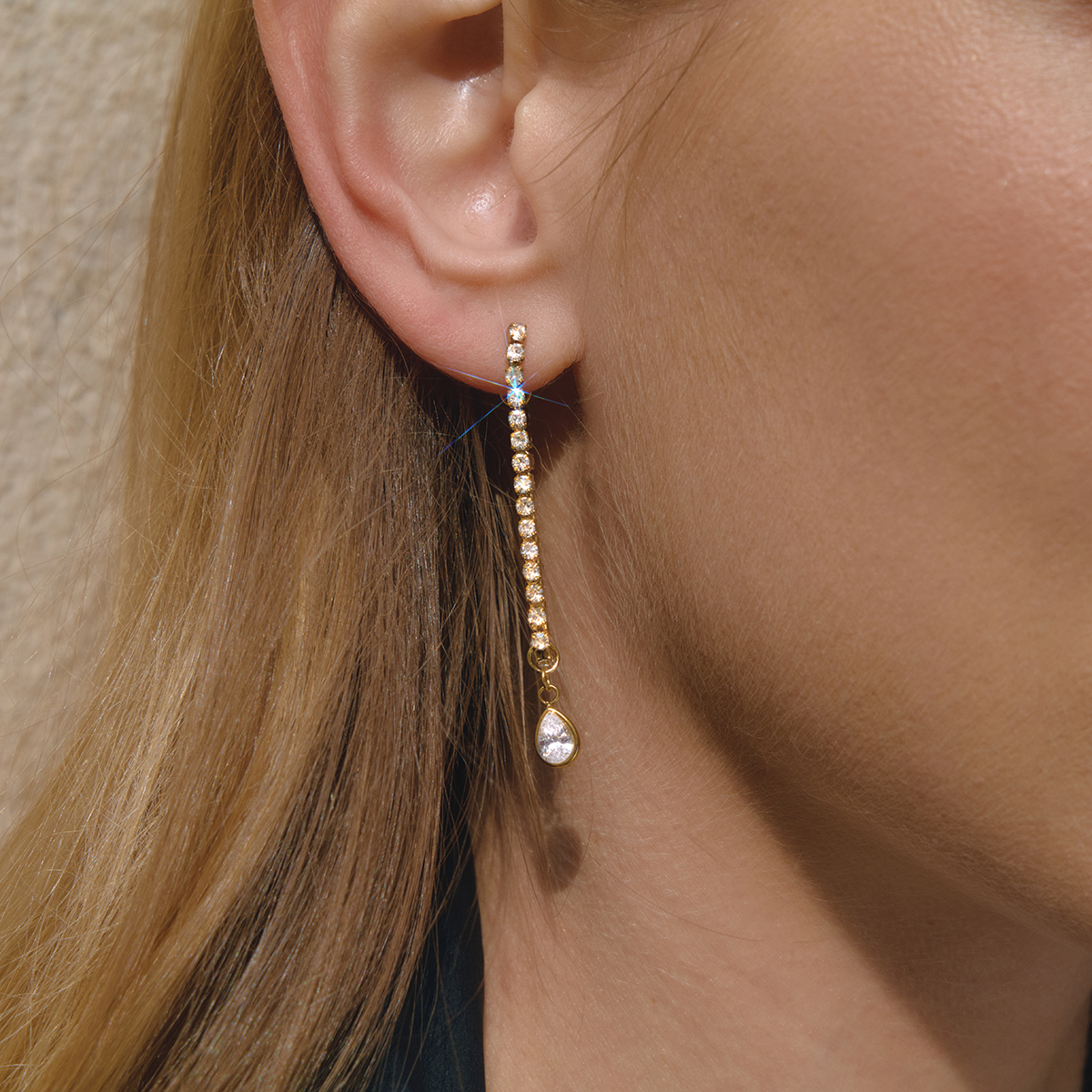 Céleste Earrings Basiléa 18K Gold - 12