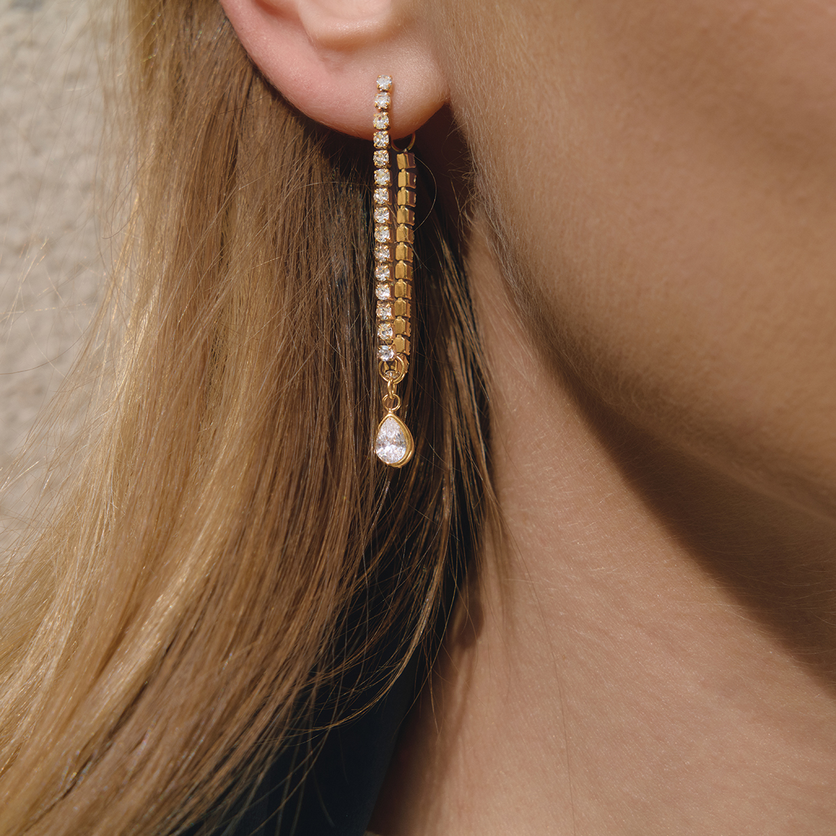 Céleste Earrings Basiléa 18K Gold - 11