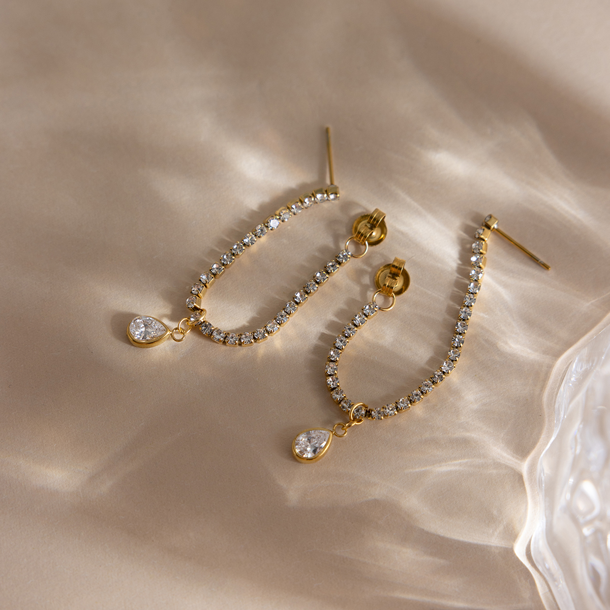Céleste Earrings Basiléa 18K Gold - 8