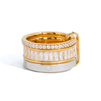 Céleste Ring Clorinde-Rose 18K Gold