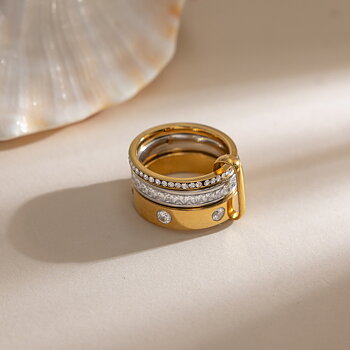 Céleste Ring Daphnélia 18K Gold