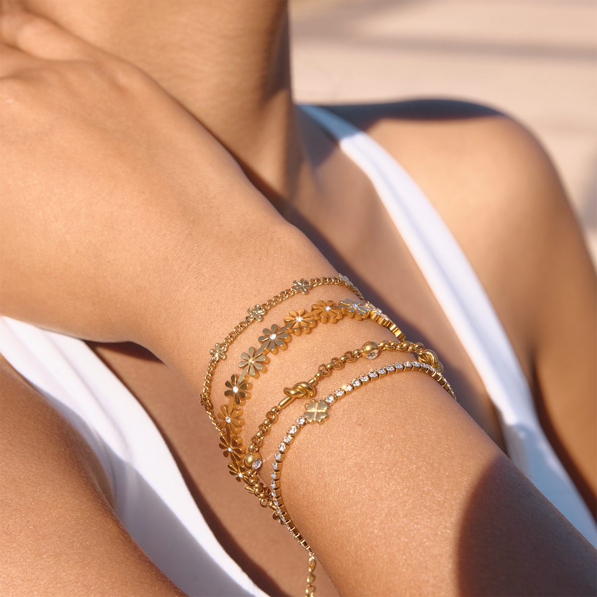Céleste Necklace Graziella 18K Gold - 3