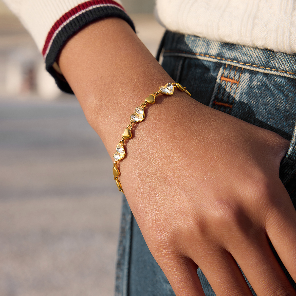 Céleste Bracelet Isaurine 18K Gold - 25