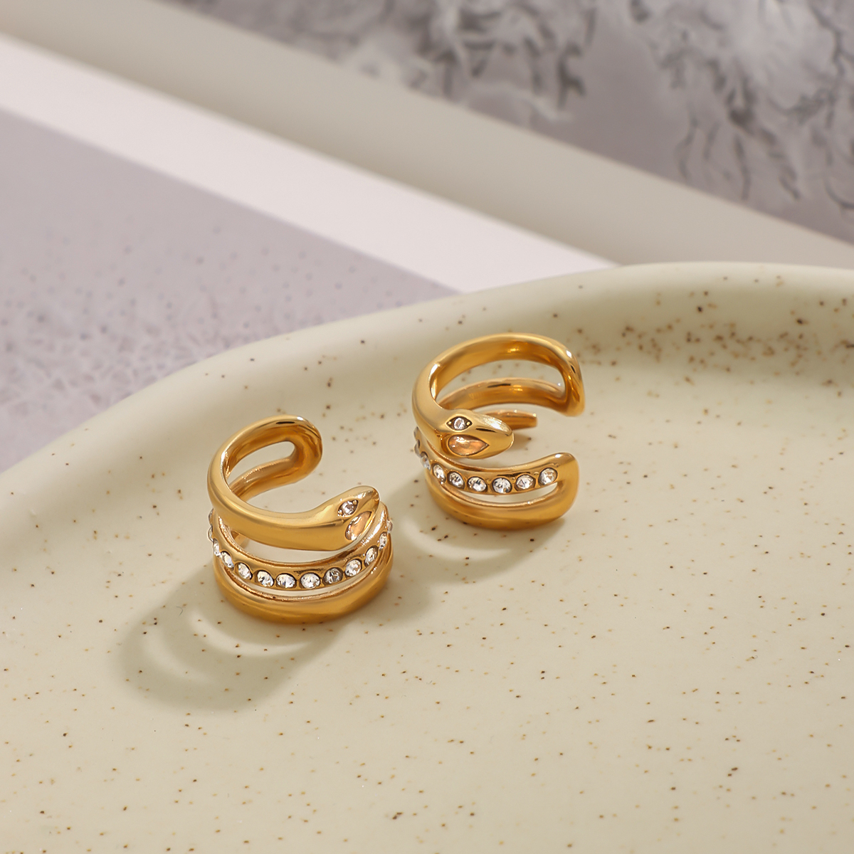 Céleste Earrings Queriane 18K Gold | Smycken | Klocktema