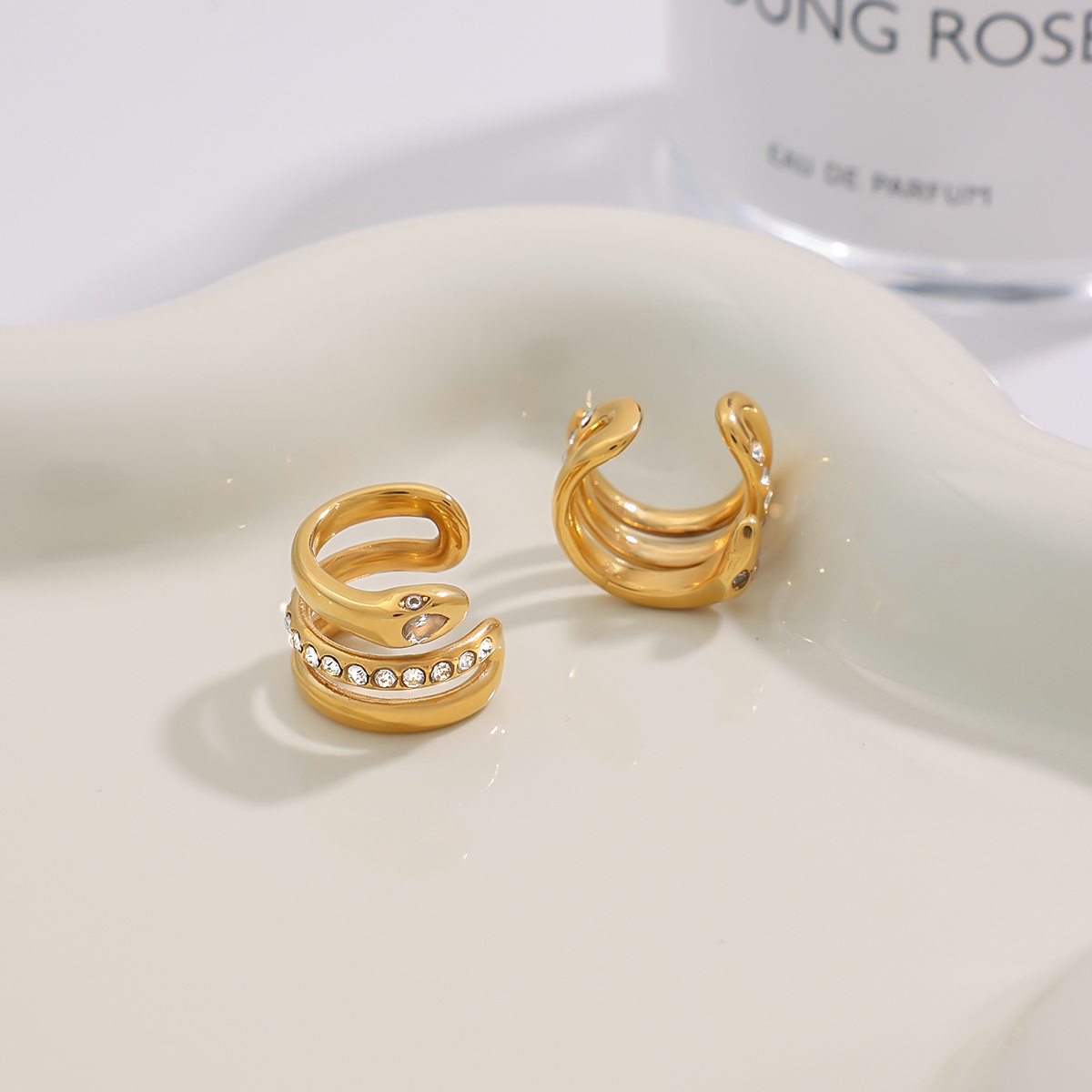 Céleste Earrings Queriane 18K Gold - 3