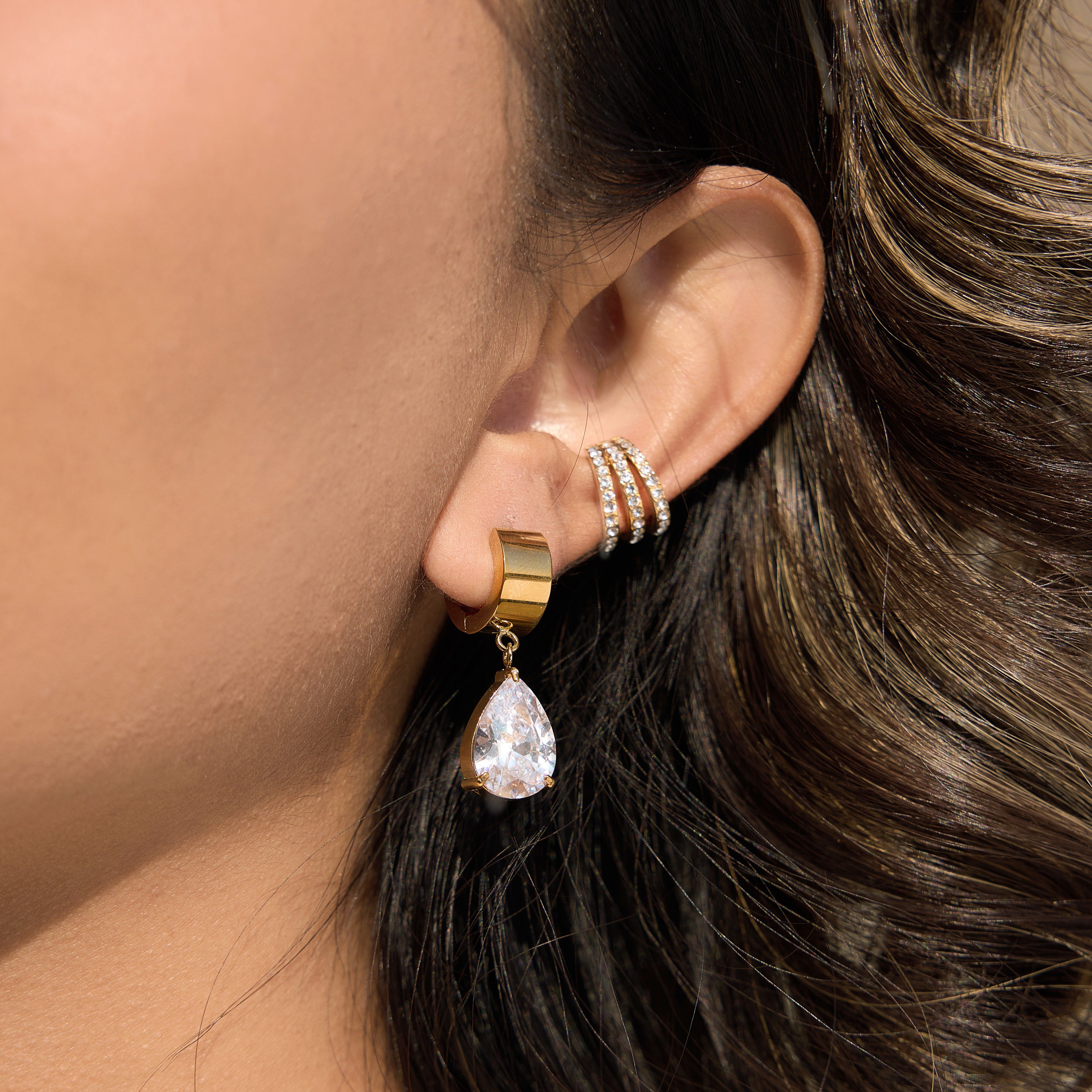 Céleste Earrings Tibérine 18K Gold - 4