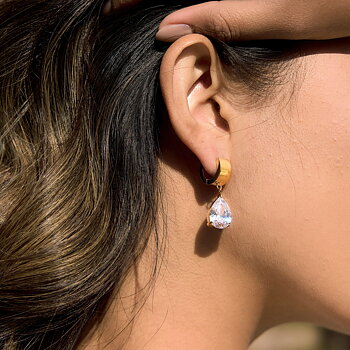 Céleste Earrings Tibérine 18K Gold