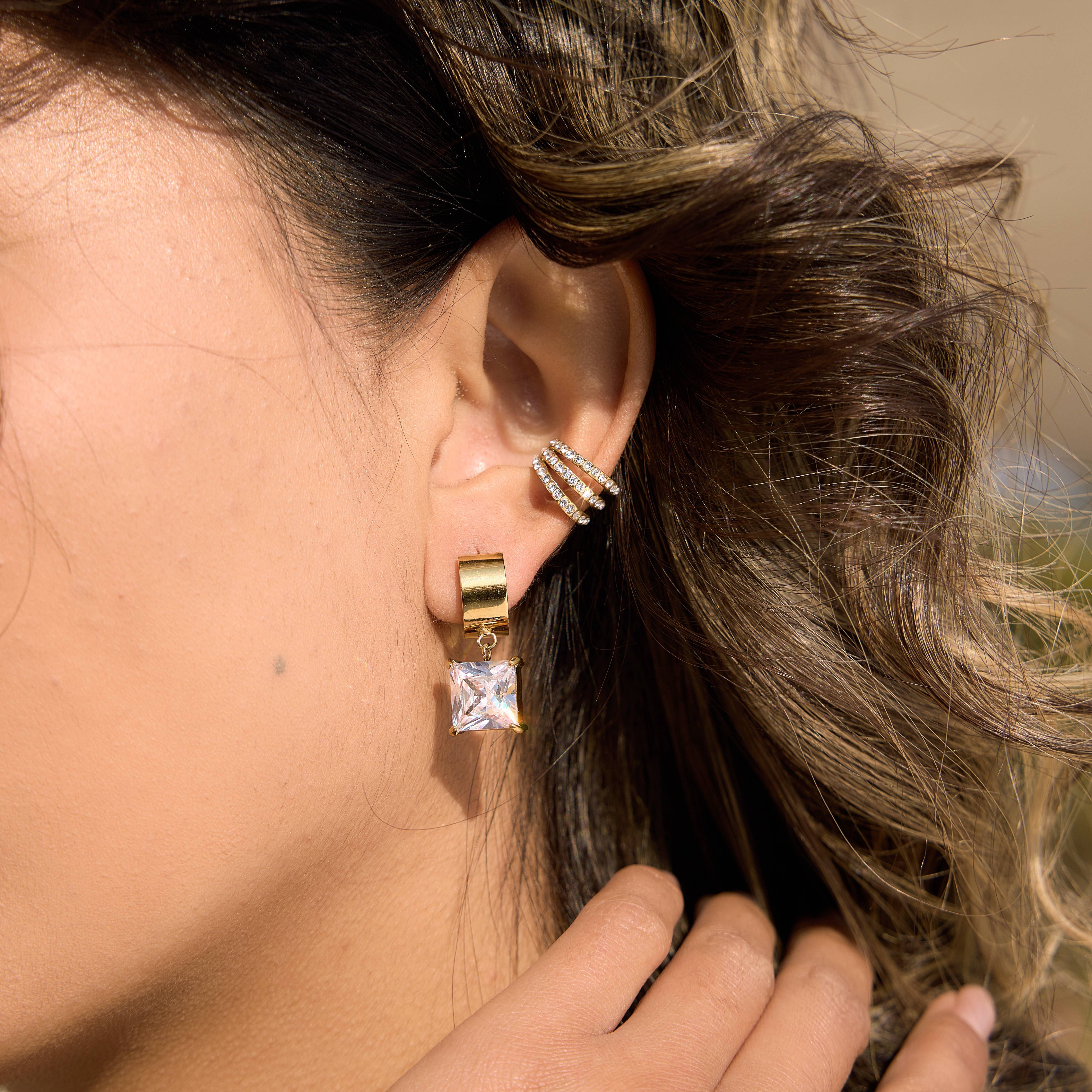 Céleste Earrings Urzélia 18K Gold - 4
