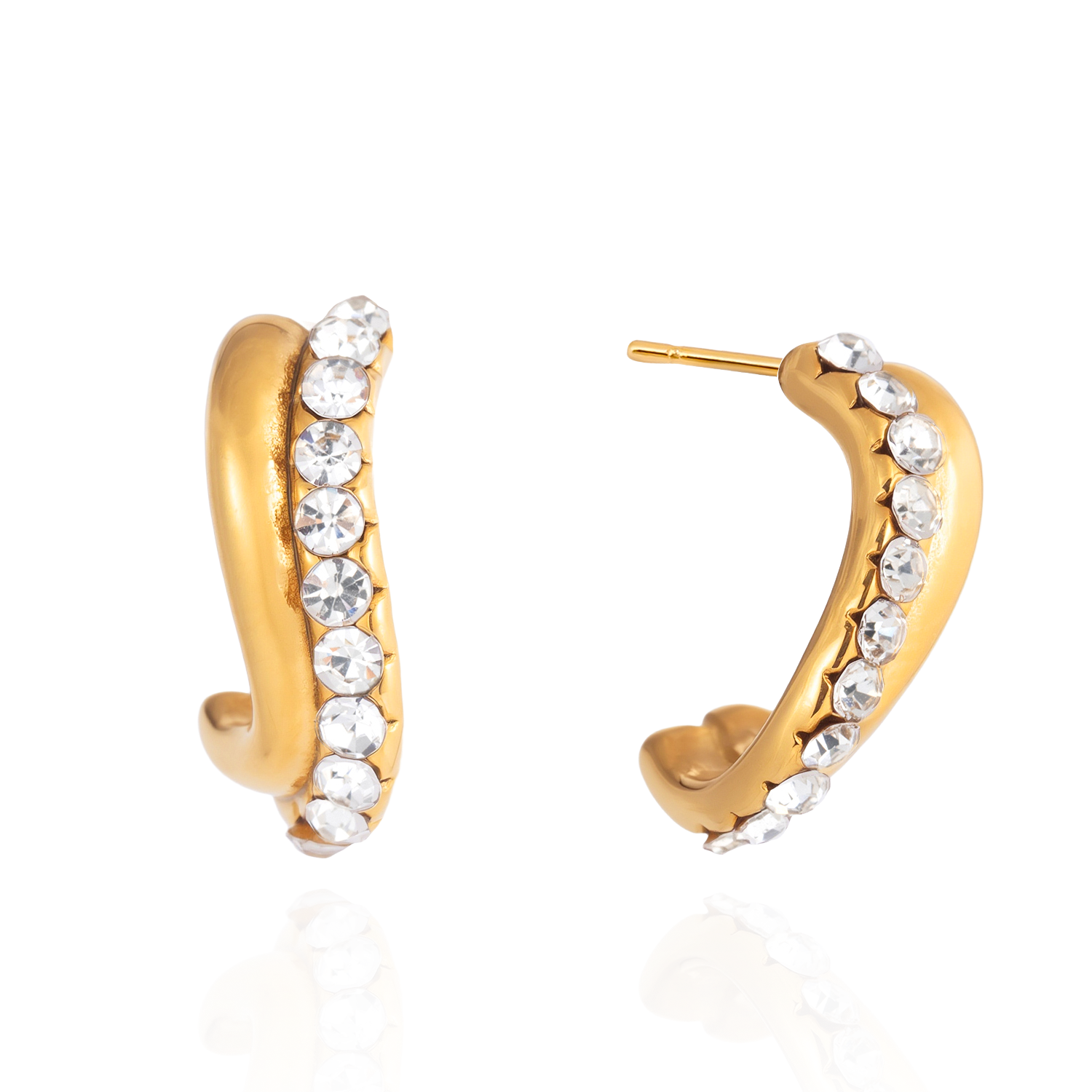 Céleste Earrings Vallérine 18K Gold - 4