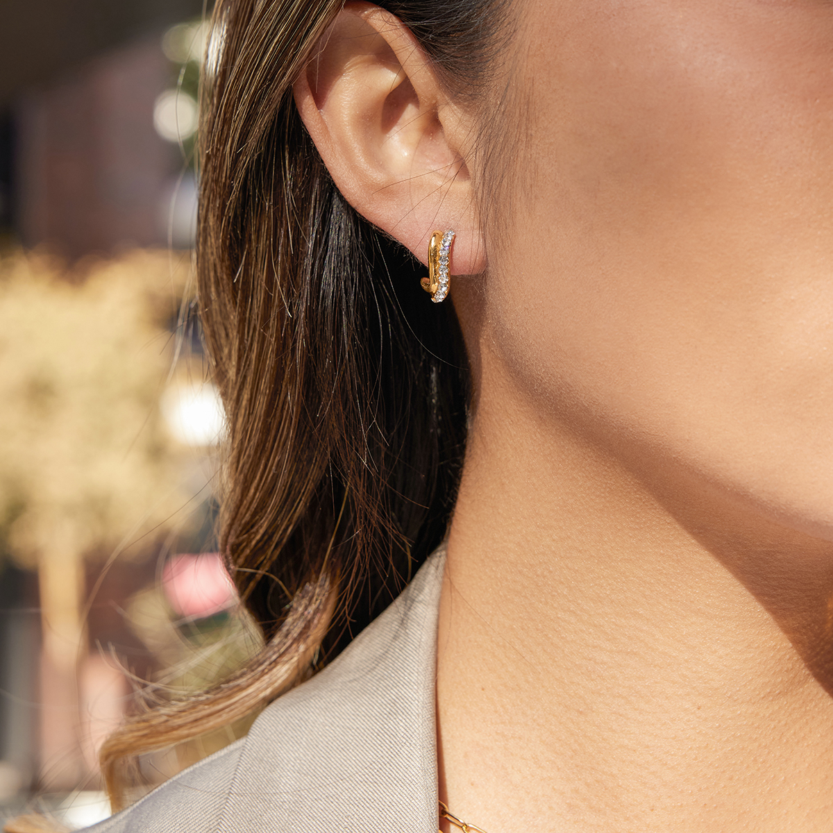 Céleste Earrings Vallérine 18K Gold - 7